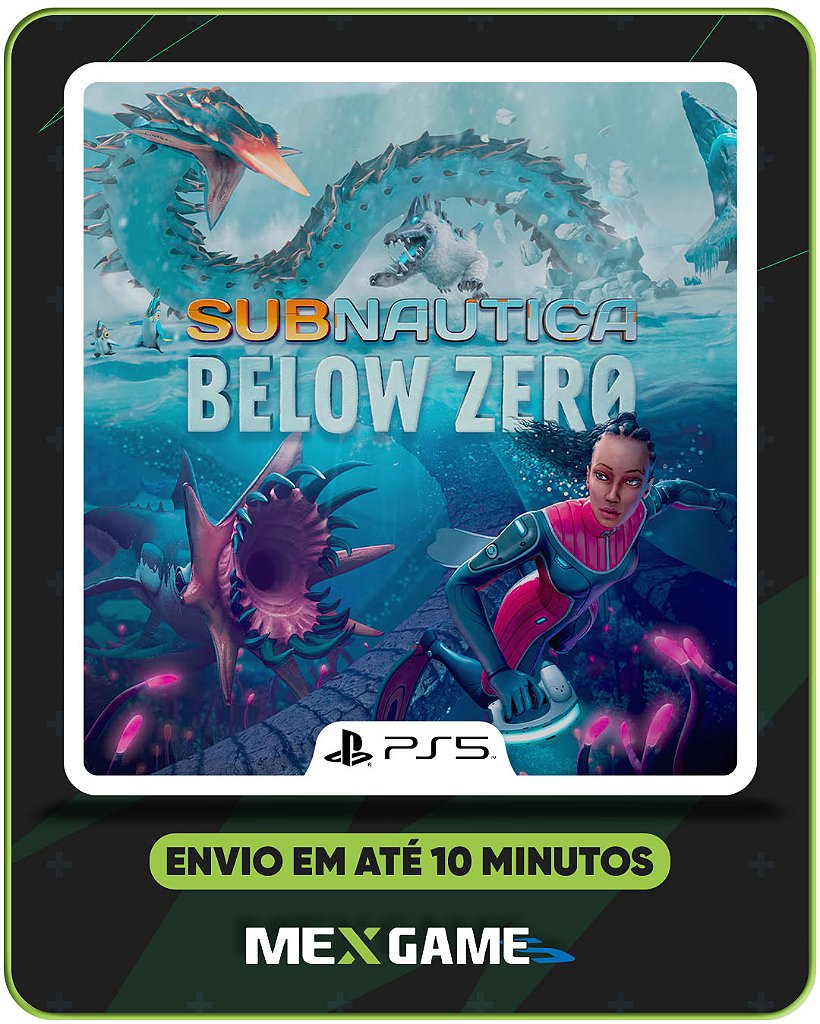 SUBNAUTICA BELOW ZERO - PS5 - MÍDIA DIGITAL