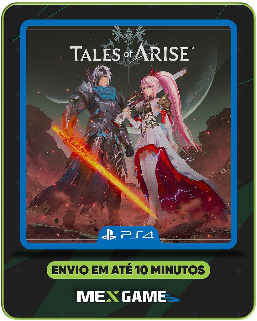 TALES OF ARISE - PS4 - MIDIA DIGITAL