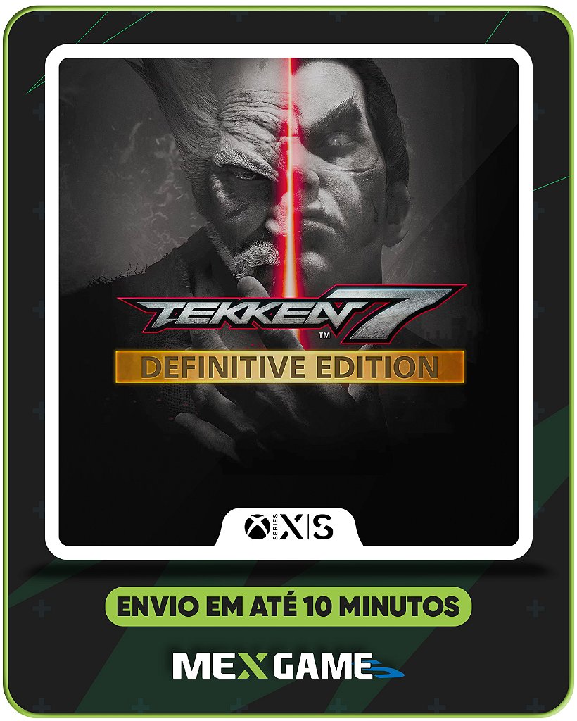 TEKKEN 7 DEFINITIVE EDITION - XBOX SERIES X|S - MÍDIA DIGITAL