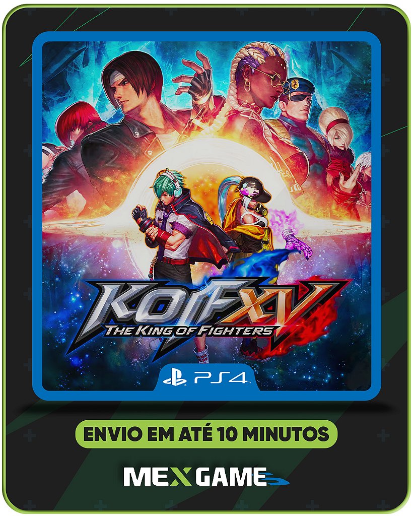 THE KING OF FIGHTERS XV STANDART - PS4 - MÍDIA DIGITAL