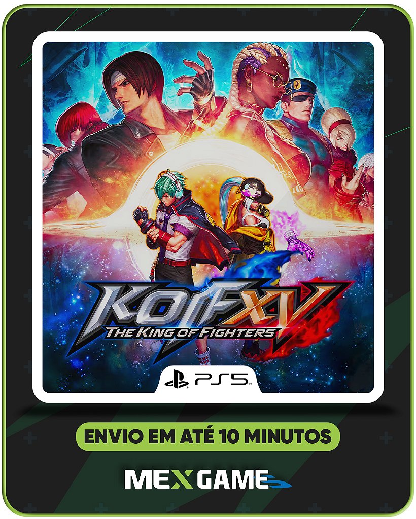 THE KING OF FIGHTERS XV STANDART - PS5 - MÍDIA DIGITAL