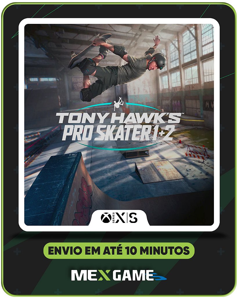TONY HAWK'S PRO SKATER 1 + 2 - XBOX SERIES X|S - MÍDIA DIGITAL