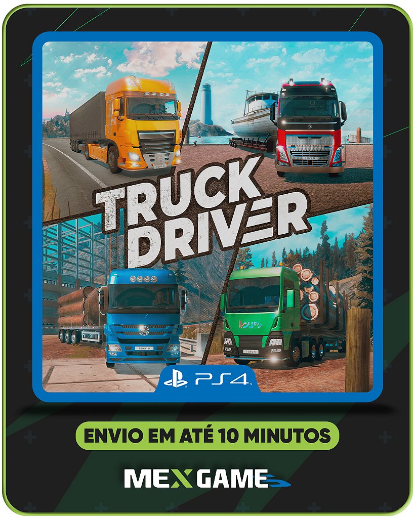 TRUCK DRIVER - PS4 - MÍDIA DIGITAL