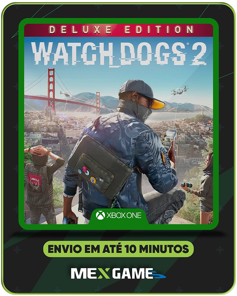 WATCH DOGS 2 DELUXE - XBOX ONE- MÍDIA DIGITAL