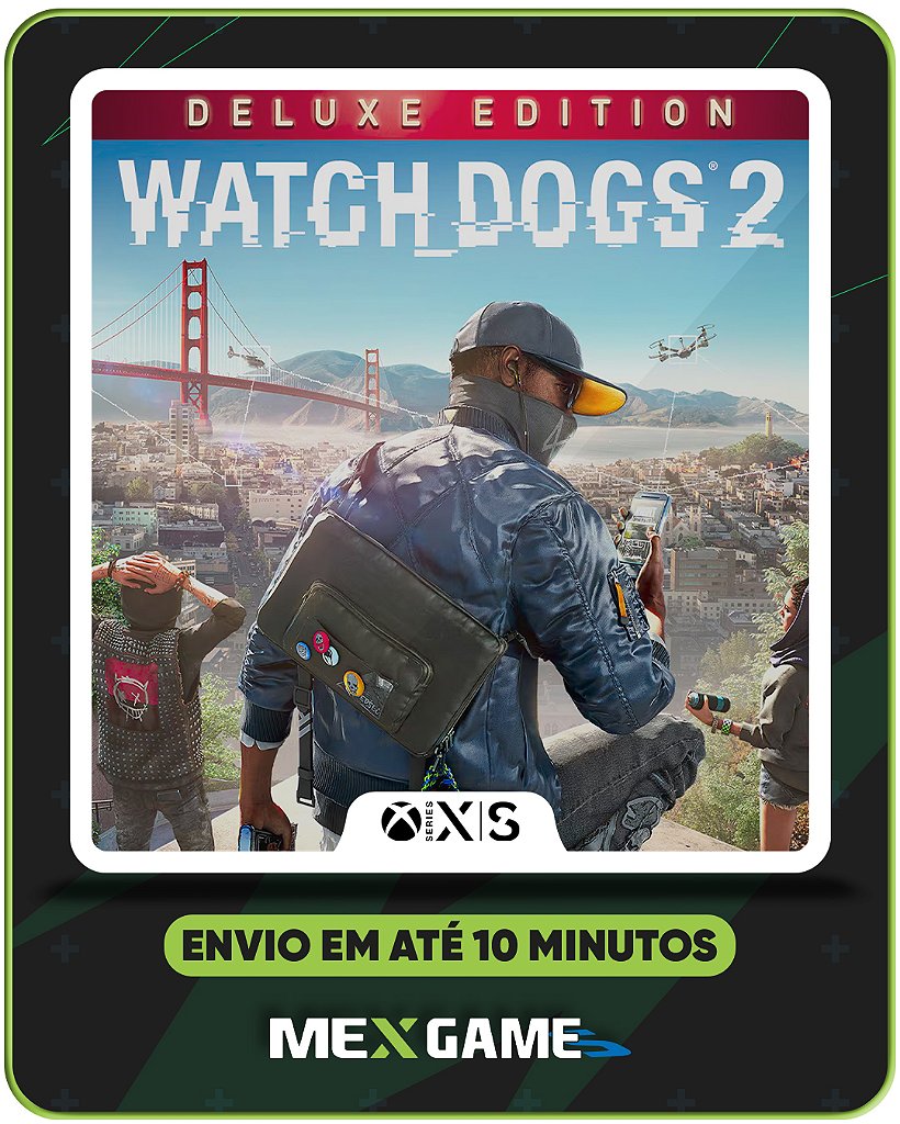 WATCH DOGS 2 DELUXE - XBOX SERIES X|S- MÍDIA DIGITAL