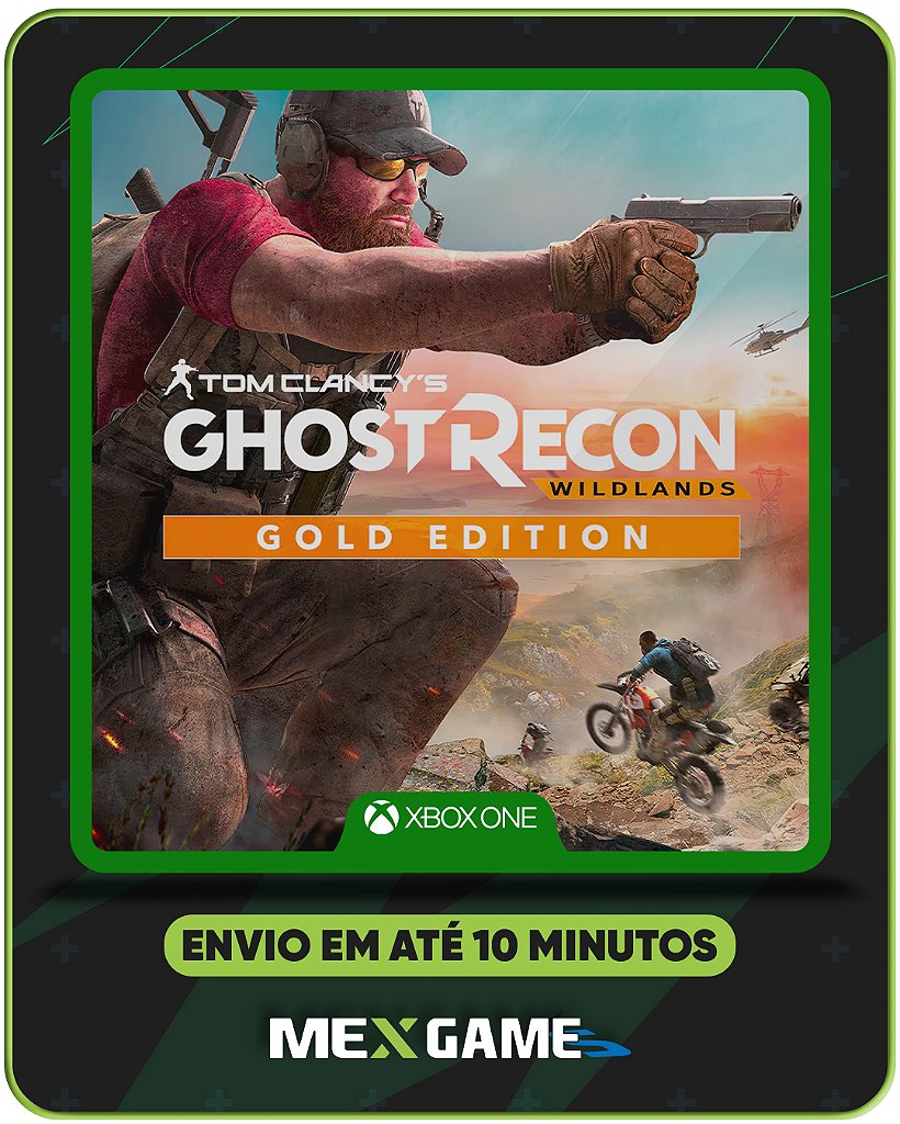 GHOST RECON WILDLANDS GOLD- XBOX ONE- MÍDIA DIGITAL