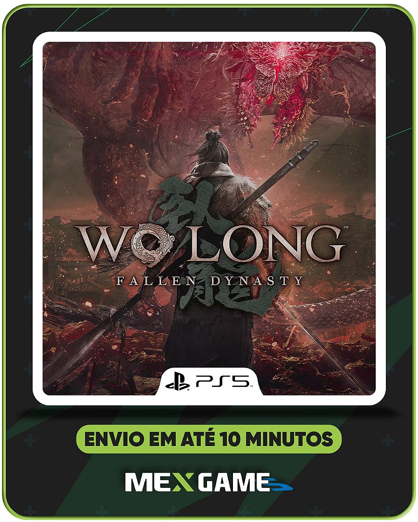 WO LONG: FALLEN DYNASTY - PS5 - MÍDIA DIGITAL