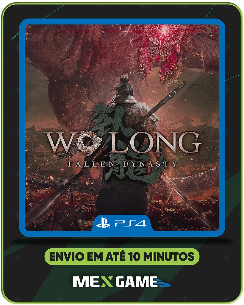 WO LONG: FALLEN DYNASTY - PS4 - MÍDIA DIGITAL