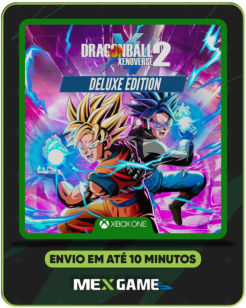DRAGON BALL XENOVERSE 2 DELUXE EDITION - XBOX ONE - MÍDIA DIGITAL