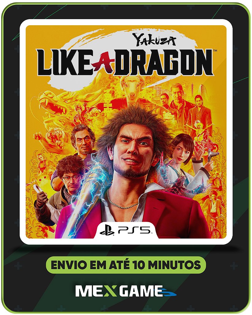 YAKUZA LIKE A DRAGON - PS5 - MIDIA DIGITAL